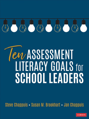 cover image of Ten Assessment Literacy Goals for School Leaders
